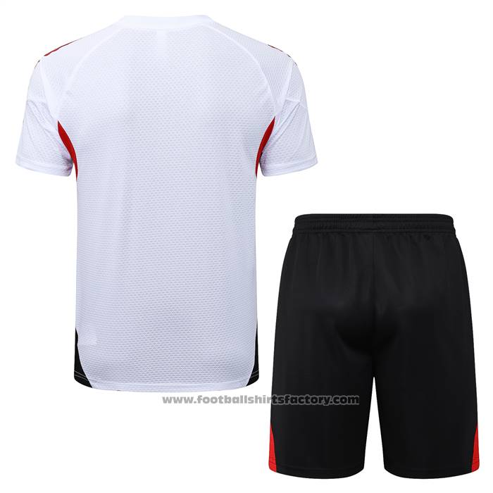 Tracksuit Bayern Munich Short Sleeve 2025-2026 White - Shorts